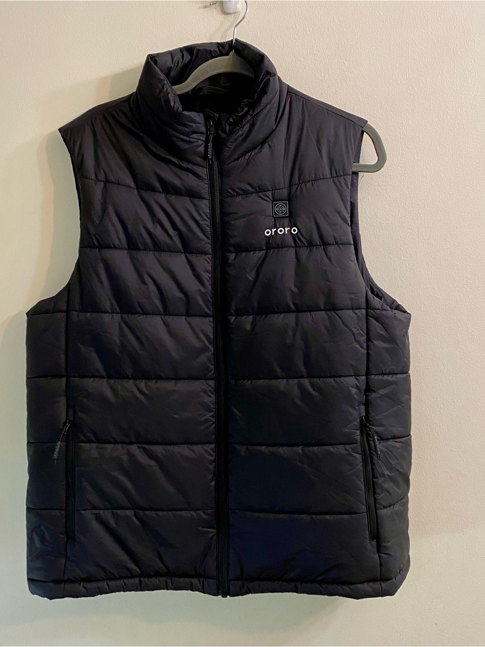 Ororo Classic Heated Puffer Vest Black With Battery Tested Men’s Sz M Outdoors